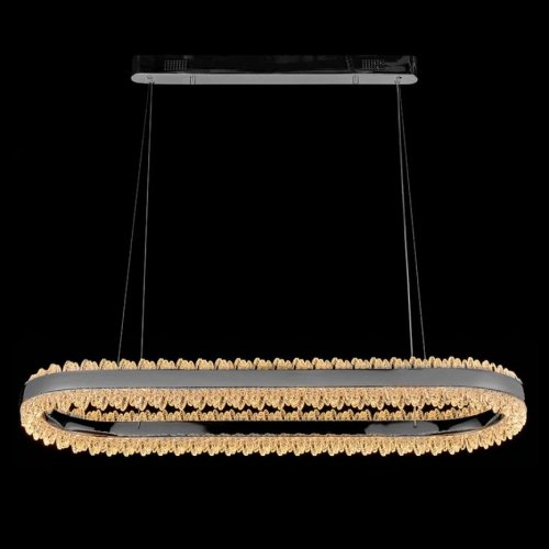 Подвесная люстра Michel LE7720/1050L Black Chrome