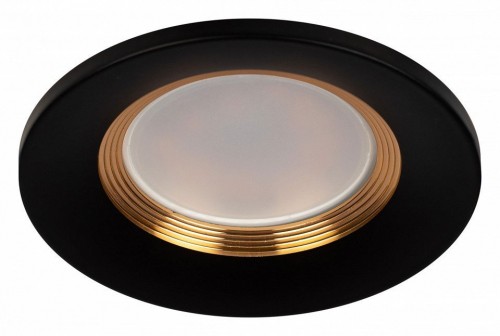 Встраиваемый светильник Эра KL107 BK/GD Б0061097