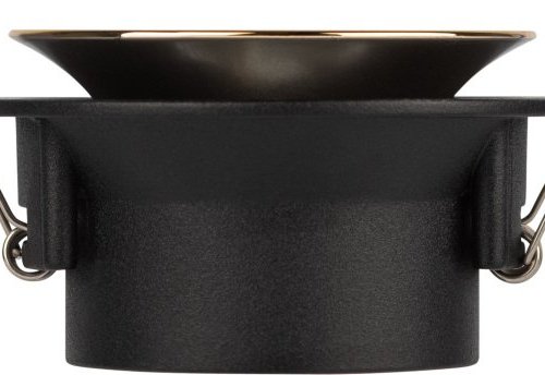 Точечный светильник ЭРА KL103 BK/GD