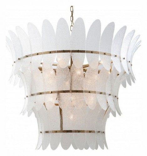Подвесная люстра iLamp Gramercy 15602-19 ANB+CL