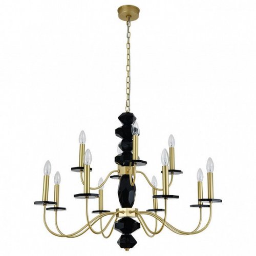 Подвесная люстра Newport 3870 3878+4/С brass