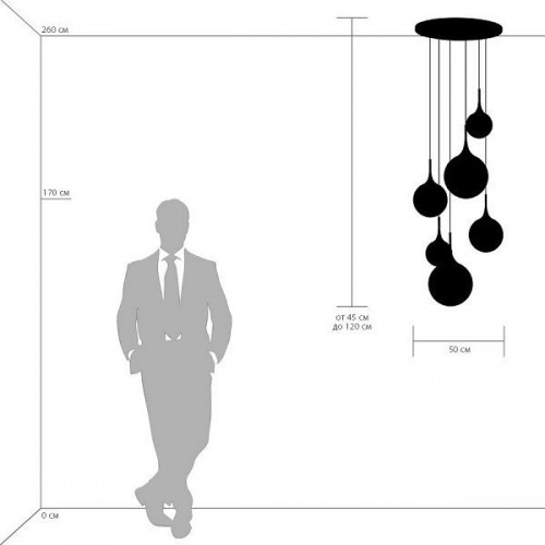 Подвесной светильник Lightstar Globo 813063 Подвесной светильник Lightstar Globo 813063
