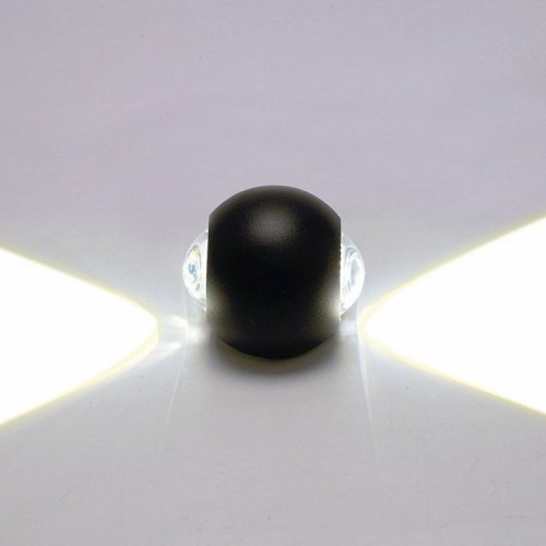 Светодиодный светильник стационарный Feron AL51 2*1W 4000K черный 51130