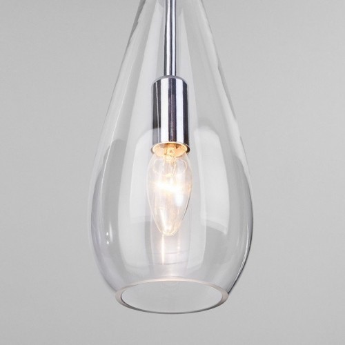 Подвесной светильник Eurosvet Ilario 50202/1 прозрачный Подвесной светильник Eurosvet Ilario 50202/1 прозрачный
