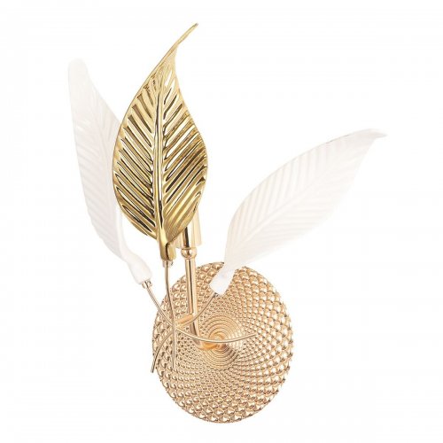 Бра с тремя листьями Crystal Lux Stefania AP1