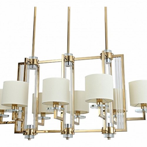 Подвесная люстра Newport 35400 35408/S gold без абажуров