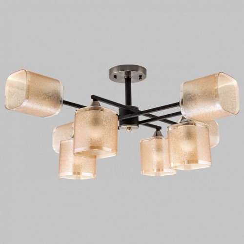 Потолочная люстра IMEX MD.4212-8-S-BK+AB Потолочная люстра IMEX MD.4212-8-S-BK+AB
