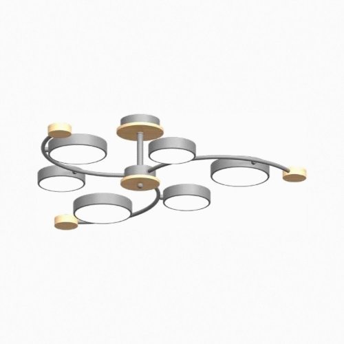 Потолочная люстра LED4U L3207-840 GR