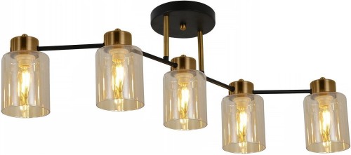 Потолочная люстра Illumico IL6111-5COU-79 BK GD