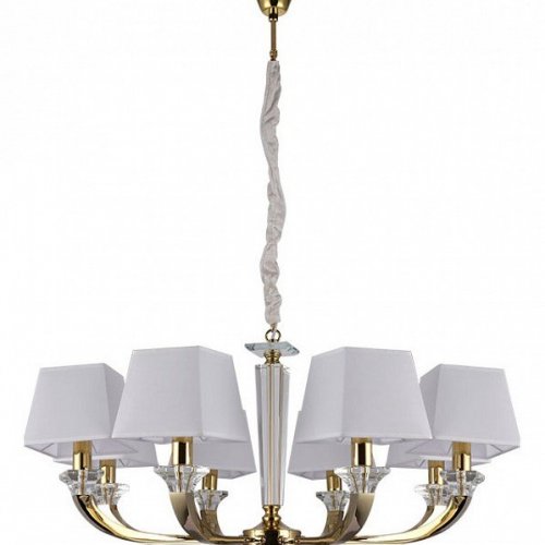 Подвесная люстра Newport 11400 11408/C gold Подвесная люстра Newport 11400 11408/C gold