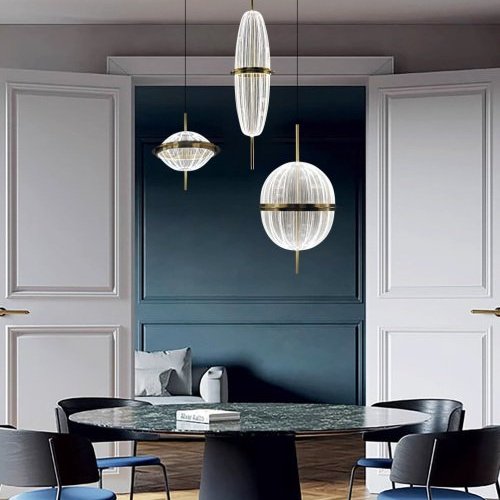 Подвесной светильник DeLight Collection 8631P 8631P/C copper/clear