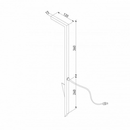 Уличный светодиодный светильник Elektrostandard 35181/S a067902