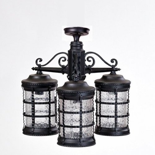 Потолочный светильник уличный Oasis Light BARSELONA 81270A/3 Bl