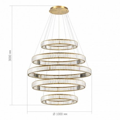 Подвесной светодиодный светильник ST Luce Tivoli SL1622.313.05