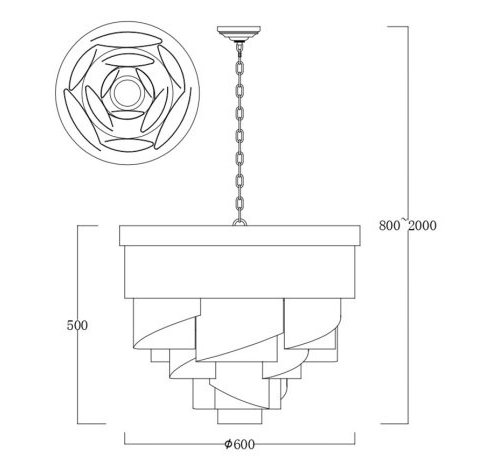 Подвесная люстра Niagara 162FL-62606
