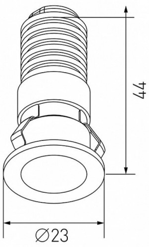 Встраиваемый светильник DesignLed MICRO 00-00020326 Встраиваемый светильник DesignLed MICRO 00-00020326
