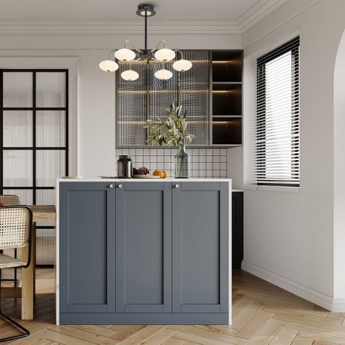 Потолочная люстра Arte Milano Neapol-73908 273908/6 BK/GD