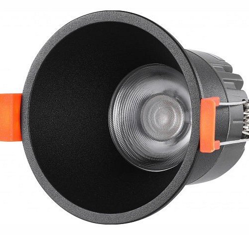 Встраиваемый светильник iLedex Technical Mars 207-7W-D75-3000K-24DG-BK Встраиваемый светильник iLedex Technical Mars 207-7W-D75-3000K-24DG-BK