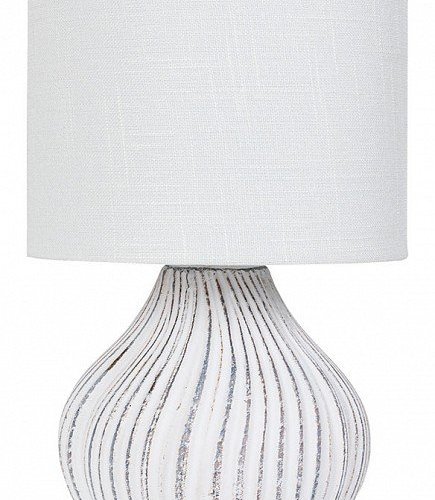 Настольная лампа декоративная Arte Lamp Nusakan A5034LT-1WH