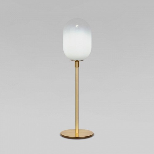 Настольная лампа декоративная Eurosvet Loona 01161/1 латунь