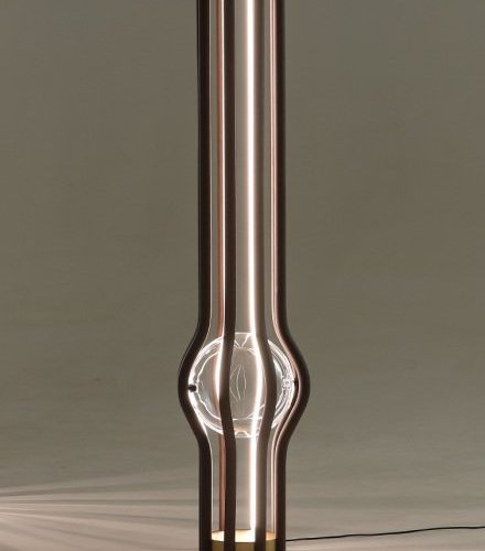 Торшер DeLight Collection Ashaa MJ60911F/B nut-brown