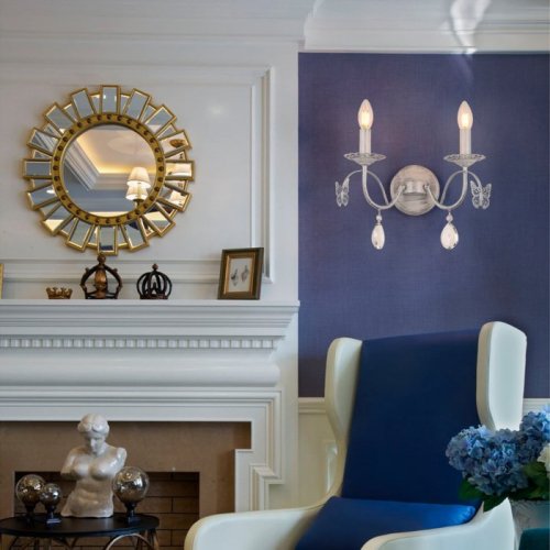 Бра AM346179 346179/2W WT+SL Бра AM346179 346179/2W WT+SL