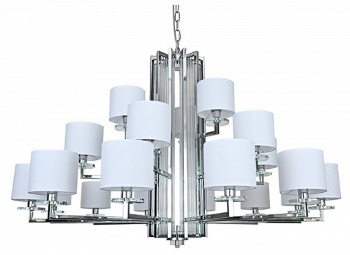 Подвесная люстра Newport 35400 35412+6+3/C chrome без абажуров Подвесная люстра Newport 35400 35412+6+3/C chrome без абажуров