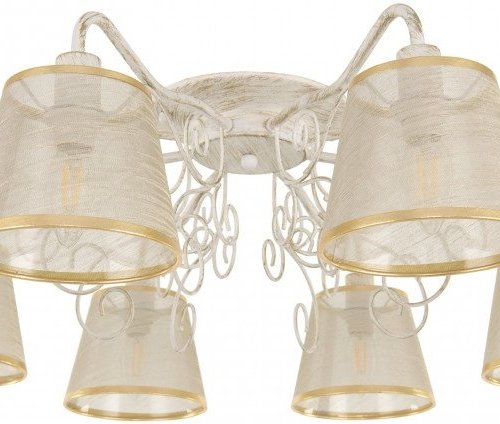 Потолочная люстра Arte Milano AM341120 341120/8 WT+G