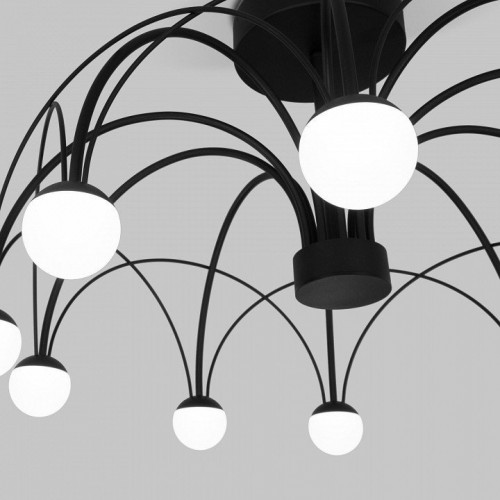 Потолочная люстра Eurosvet Ragno 90035/10 LED черный