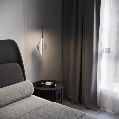 Подвесной светильник Eurosvet Glare 304054 LED латунь