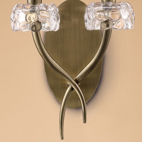 Бра Mantra Loewe Antique Brass 4734 Бра Mantra Loewe Antique Brass 4734