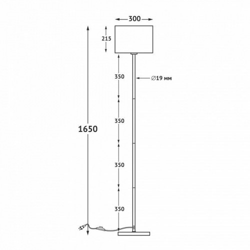 Торшер Uniel UML-T521 UL-00012407