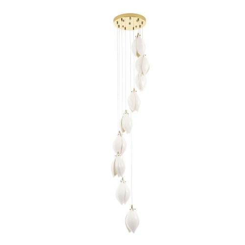 Подвесная люстра Crystal Lux Flowers SP9 Подвесная люстра Crystal Lux Flowers SP9