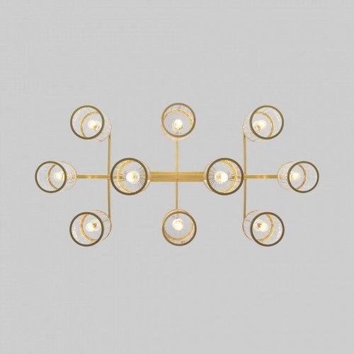 Потолочная люстра Eurosvet Inari 60144/10 золото