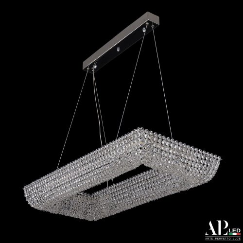Подвесная люстра APL LED Sicilia SH515.0.80.A.Ni.4000 Подвесная люстра APL LED Sicilia SH515.0.80.A.Ni.4000