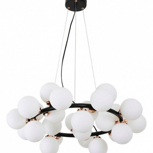 Подвесная люстра Lumina Deco Marsiada LDP 6033-25 BK+MD