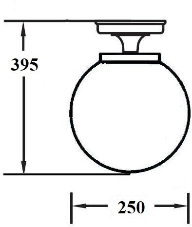 Потолочный светильник уличный Oasis Light GLOBO S 88205SA Bl Потолочный светильник уличный Oasis Light GLOBO S 88205SA Bl