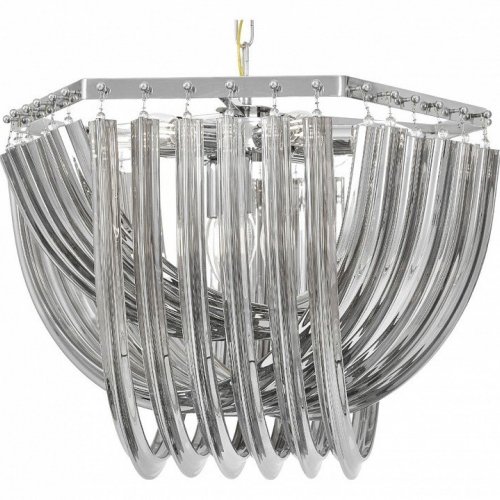 Подвесная люстра Lumina Deco Boscone LDP 7044-550 CHR+GY Подвесная люстра Lumina Deco Boscone LDP 7044-550 CHR+GY