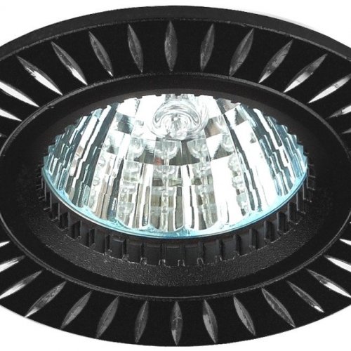 Встраиваемый светильник ЭРА Алюминиевый KL31 AL/BK