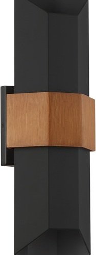 Настенный светильник уличный Quoizel Chasm QZ-CHASM-L-BKW