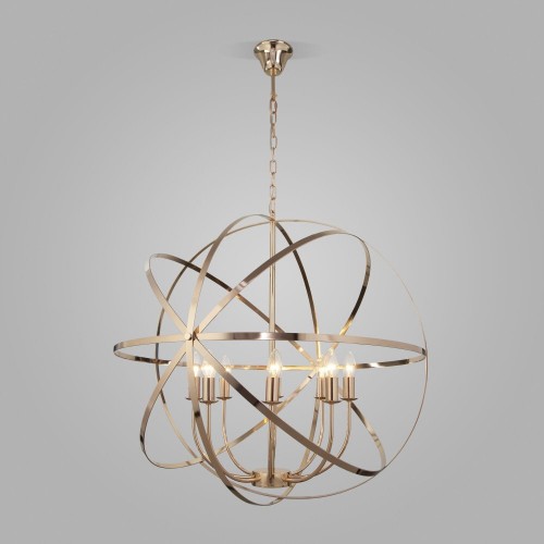 Подвесная люстра Eurosvet Santi 60139/8 золото Подвесная люстра Eurosvet Santi 60139/8 золото