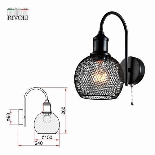 Бра Rivoli Rebeca 5096-401 Бра Rivoli Rebeca 5096-401