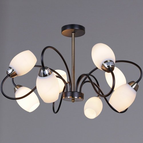 Потолочная люстра Reluce 01270-0.3-08B BK+AB