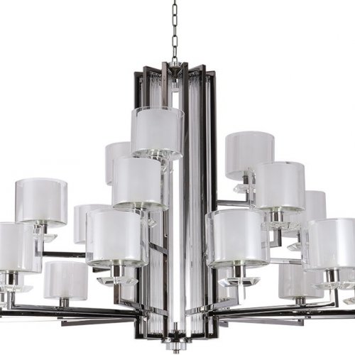 Подвесная люстра Newport 4401 4412+6+3/C black glossy