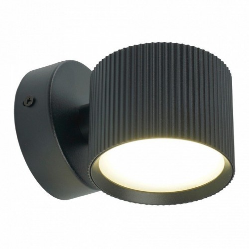 Светильник  настенный Feron HL4580 ARIA 12W, 230V,GX53, черный IP20