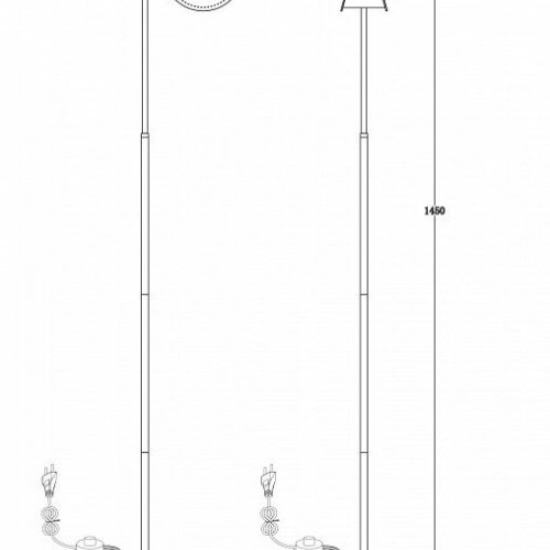 Торшер Freya Mallow FR5228FL-01C Торшер Freya Mallow FR5228FL-01C