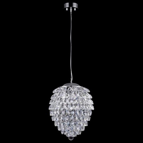 Подвесной светильник Crystal Lux Charme SP4 Chrome/Transparent