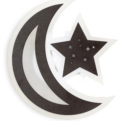 Накладной светильник Ambrella light Wall 1 FW114 SCF кофе песок LED 3000K 22W 250*250*40