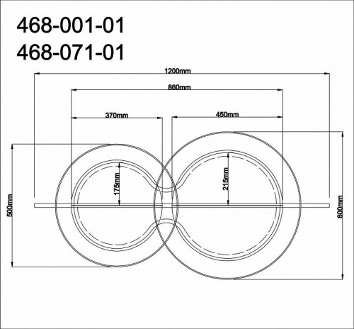 Настенный светильник Velante 468-001-01