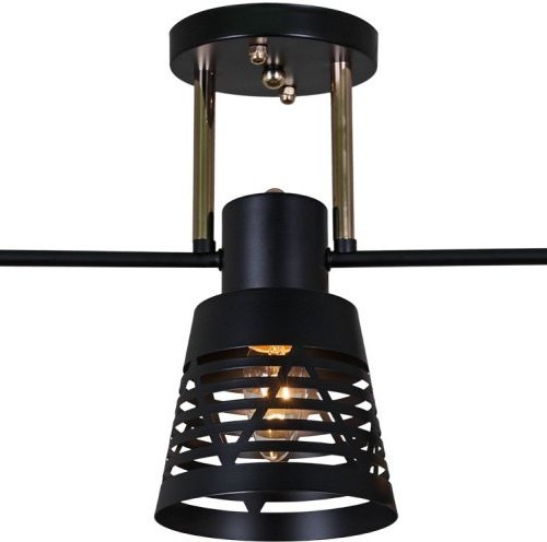 Потолочная люстра Reluce 06074-3.3-03 BK+FG